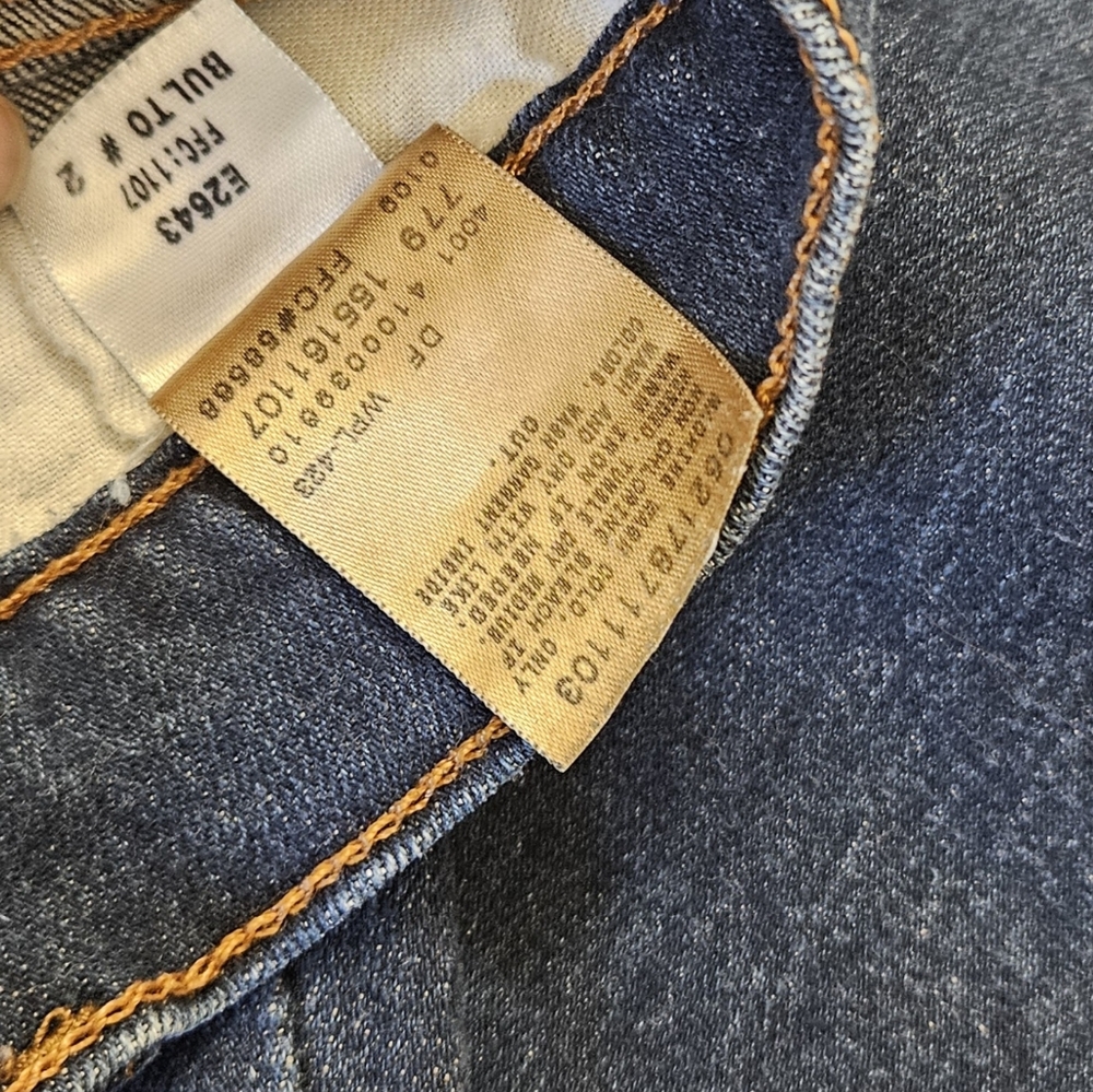 WOMENS LEVIS 515 BOOTCUT JEANS SIZE 10 SHORT #2643 - Picture 8 of 8